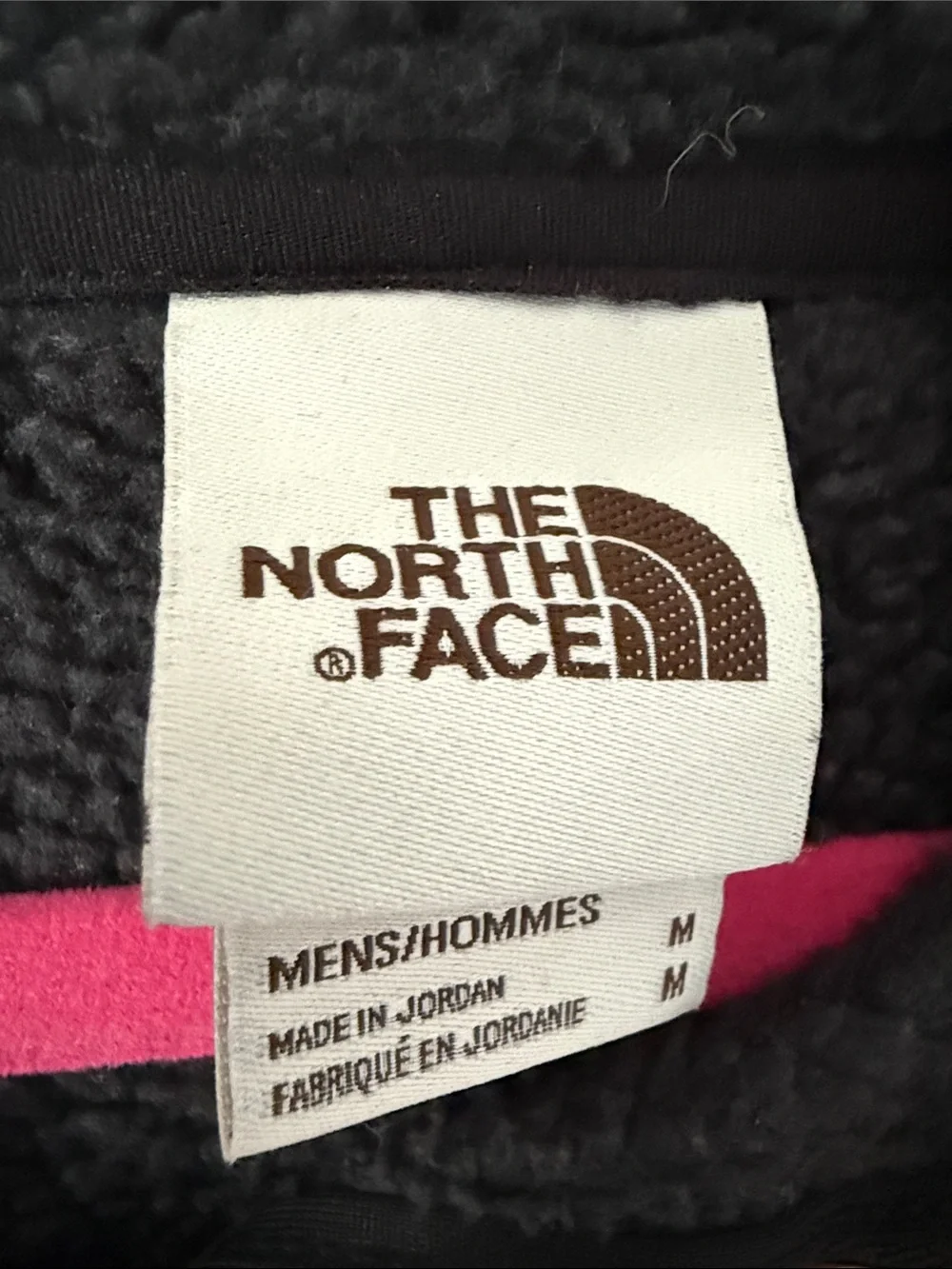 The North Face Black Teddy Fleece Half-Zip Jacket
